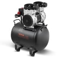 thumbnail image 1 of VEVOR Air Compressor, 10 Gallon Steel Tank, 2HP 5.3 CFM@90 PSI Oil Free Air Compressor & Max. 125PSI Pressure, 78dB Ultra Quiet Portable Compressor, for Auto Repair, Tire Inflation, Spray Painting, 1 of 9