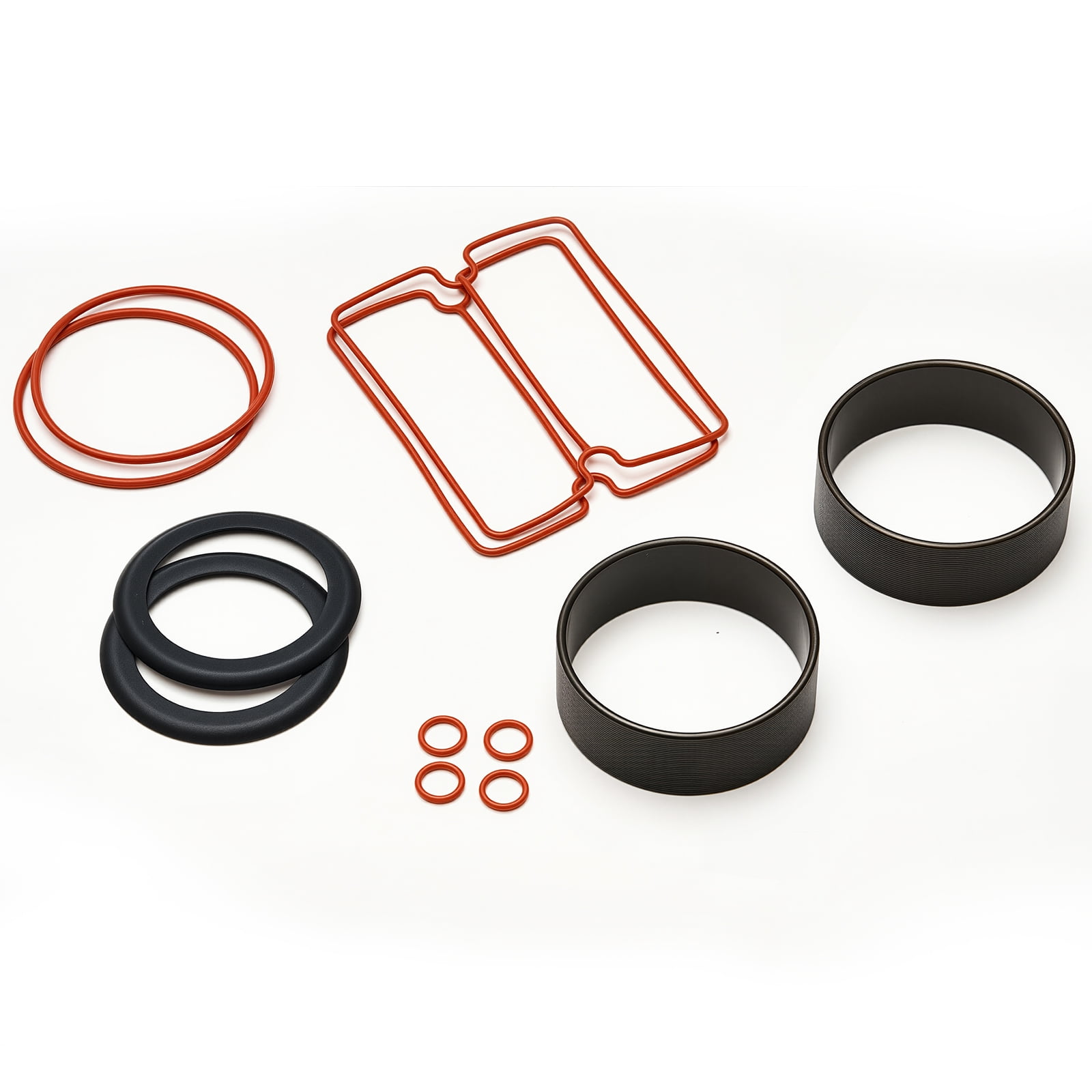 VEVOR Air Compressor Cylinder Sleeve & Compression Ring Kit, Stainless Steel Air Compressor Replacement Parts, Head Gaskets, Cylinder O-Rings, Sleeves, Piston Rings, Fits VEVOR 5.2 CFM Compressors