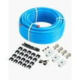 thumbnail image 1 of VEVOR Air Compressor Line Kit, 100FT x 3/4", HDPE-Aluminum Compressed Air Piping System, Leak-Proof, Pressure-Resistant & Easy-to-Install, Compressed Air Line Tubing Kit for Garages Workshops, Blue, 1 of 9