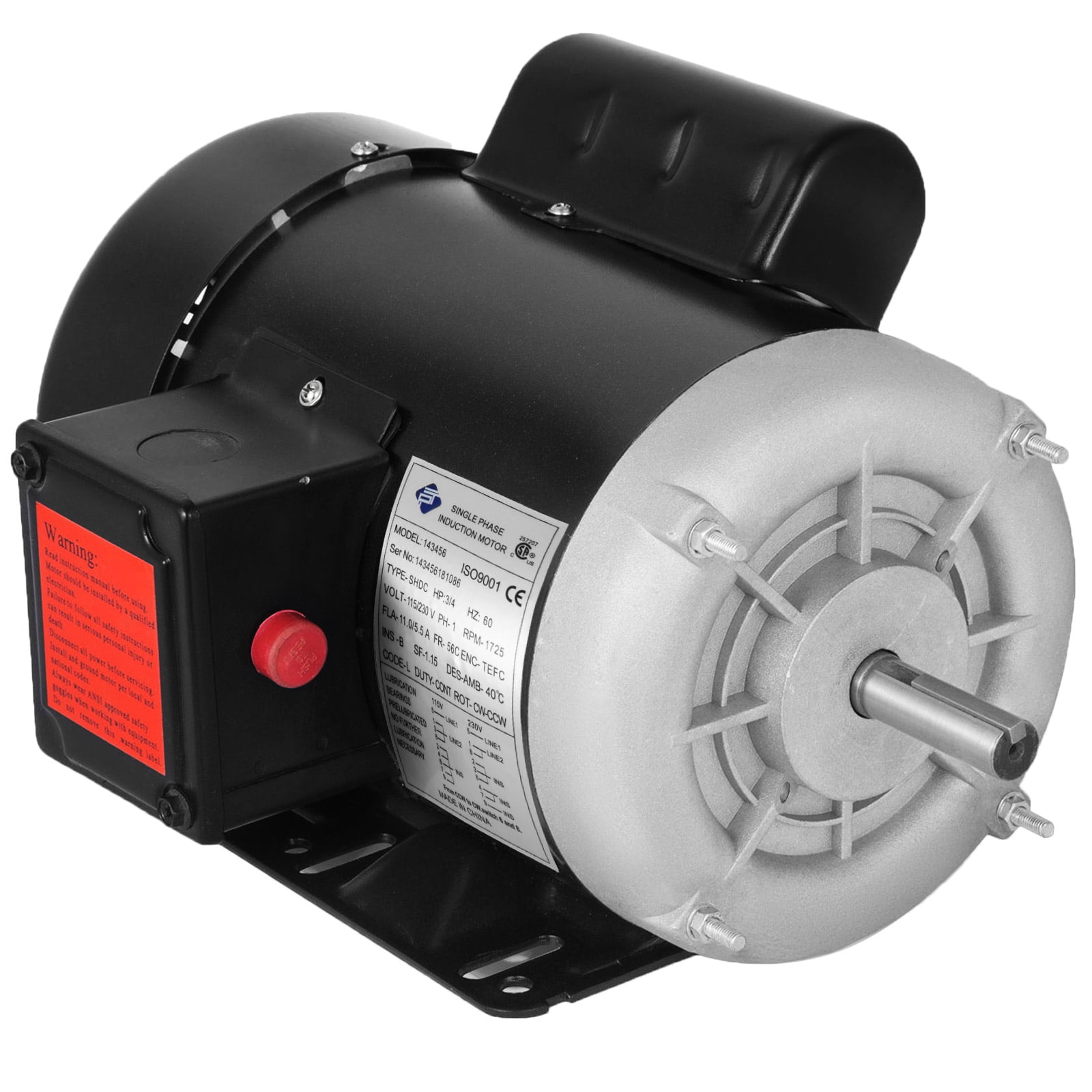 Dc online compressor motor