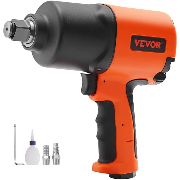 VEVOR Air Impact Wrench, 3/4-Inch Drive Air Impact Gun, Up to 1870ft-lbs Nut-busting Torque, Composite Pneumatic Impact Wrench for AutoRepairsandMaintenance Heavy Duty