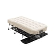 thumbnail image 1 of VEVOR Air Mattress with Frame, Inflatable 1 Person Camping Cot with Built-in Pump, Portable Folding Air Beds Supports 300 lbs, Blow Up Anywhere Bed for Guests Camping Travel Indoor & Outdoor Use, 1 of 9
