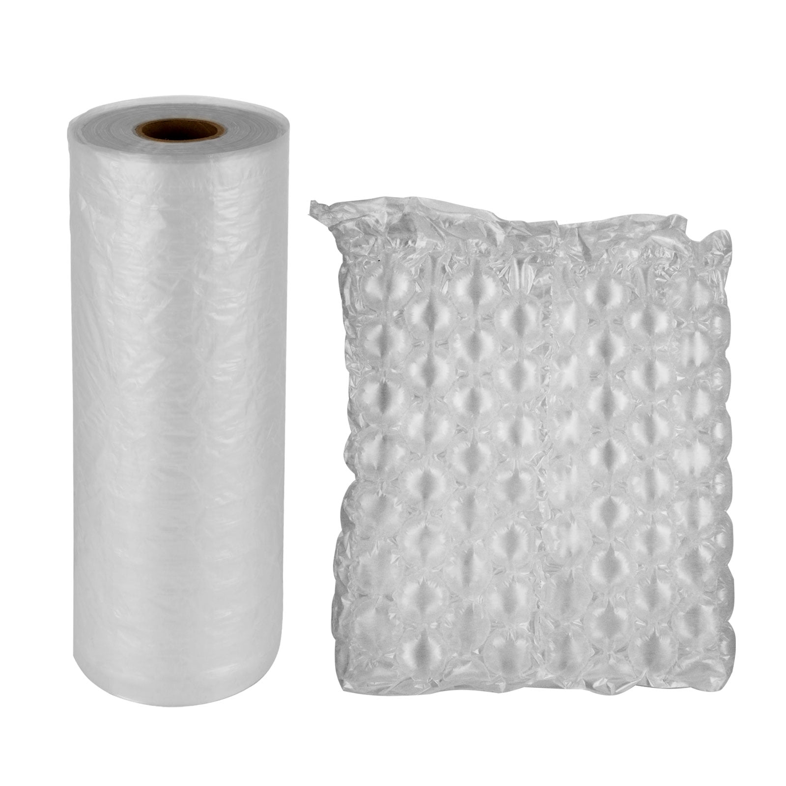 VEVOR Air Pillow Cushion Film 984ft Bubble Wrap Roll, Clear, 2800 Count Pack