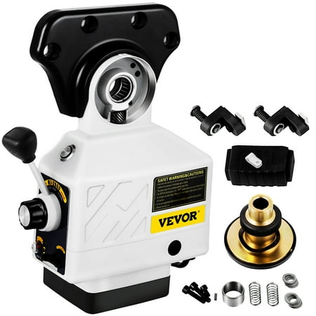 VEVOR Al-310S Power Feed X-Axis 450 in-lb Torque, Power Feed Milling Machine 0-200PRM, Power Table Feed Mill 110V,for Bridgeport and Similar Knee Type Milling Machines