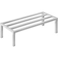thumbnail image 1 of VEVOR Aluminum Dunnage Rack, 48” x 20” Commercial Food Floor Rack, 12” Off the Floor, 1800 lbs Capacity All-Welded Aluminum Storage Rack, for Storage in Restaurants, Kitchens, Garages and Vehicles, 1 of 9