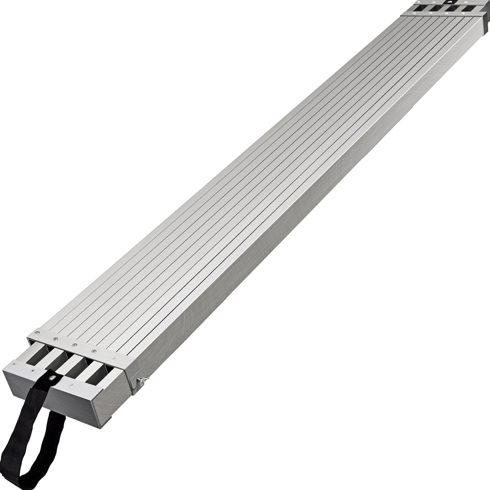 VEVOR Aluminum Scaffold Plank, 8-13ft Telescoping Plank, 440lbs Aluminum Extension Plank, 12.5 inch Width, Aluminum Work Plank with Skid-Proof Platform Scaffold Ladder Accessory Sansujyuku sansujyuku.com