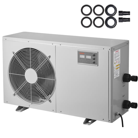 VEVOR Aquarium Chiller 500 Gallon, 1-1/2 HP Water Chiller for Hydroponics, Fast Cooling for Fish Tank,Axolotl,Coral Reef,Quiet Refrigeration Compressor, Titanium Evaporator,Complete Fittings