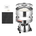 thumbnail image 1 of VEVOR Automatic Electric Vibrating Sieve, Stainless Steel Sifter Shaker Machine with 10+60 Mesh, 45W Automatic Powder Sifter Machine Countertop, Electric Sieve Shaker for Flour Powers, Mungbean, Rice, 1 of 9