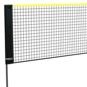 VEVOR Badminton Net, Height Adjustable Volleyball Net, 20ft Wide Foldable Pickleball Net, Portable Tennis Net Set with Poles, Stand, Bag, Rackets, Nylon Shuttlecocks, Kid Backyard Indoor Out