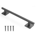thumbnail image 1 of VEVOR Barn Door Handle, 12.6 in Rustic Fence Gate Handle, Rust-Resistant Coating, Heavy Duty Carbon Steel Outdoor Gate Handles,Easy to Install, Metal Sliding Door Pulls for Garage Shed Closet Pantry, 1 of 9