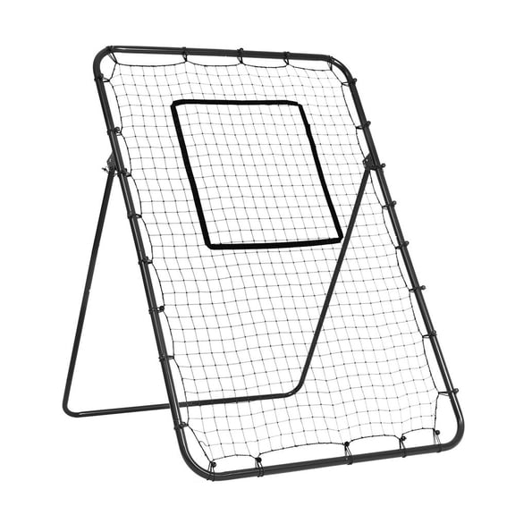 Baseball And Softball Rebounder Net 4x6 Ft PitchBack Adjustable Angles