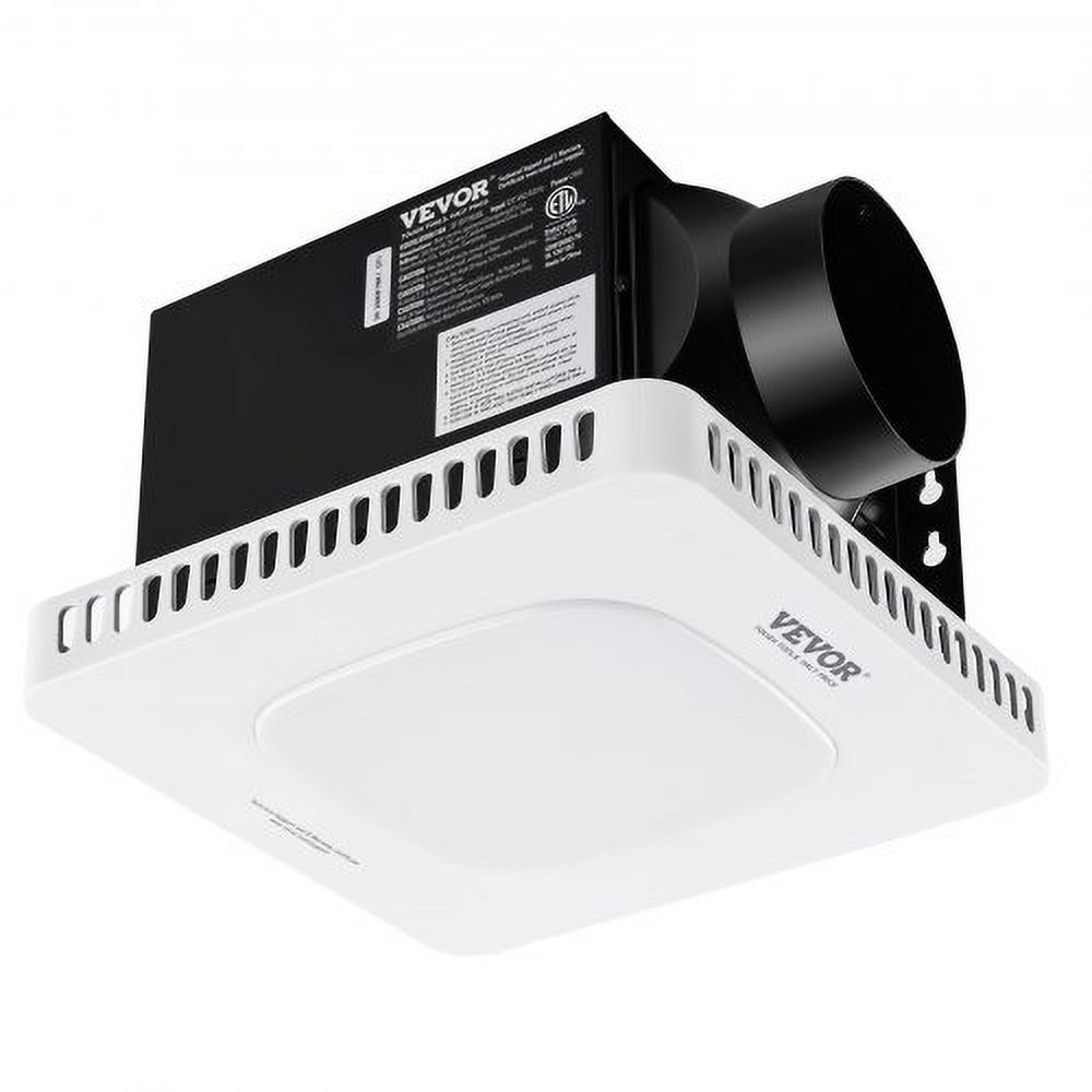 VEVOR Bathroom Exhaust Fan, 110 CFM HighEfficiency Ventilation, 1