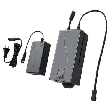VEVOR Battery Pack for Reclining Furniture with Adapter, 5000Mah Rechargeable Recliner Battery Pack with Universal 2-Pin Connector and LED Screen, for Electric Recliner, Sofa, Couch & Lift Chair