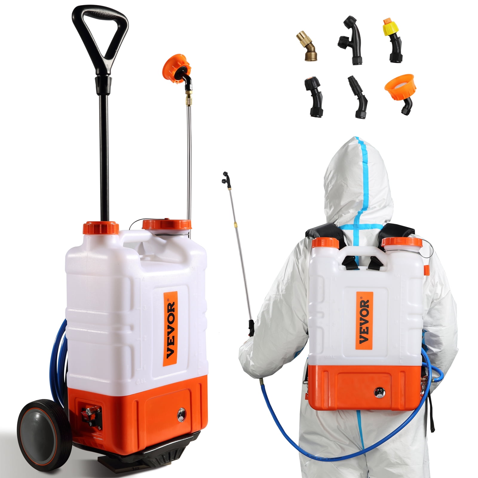 Vevor Backpack Sprayer with Cart