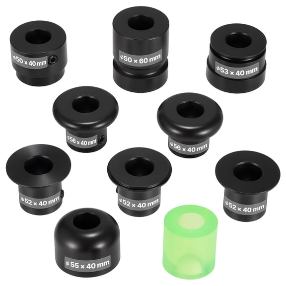 VEVOR Bead Roller Forming Set 9 Dies 1 Polyurethane Wheel Metal Fabrication, Compatible with 22 mm Shaft Bead Rollers, Durable Construction, Multiple Forming Profiles, for Aluminum Alloy Copper Sheet