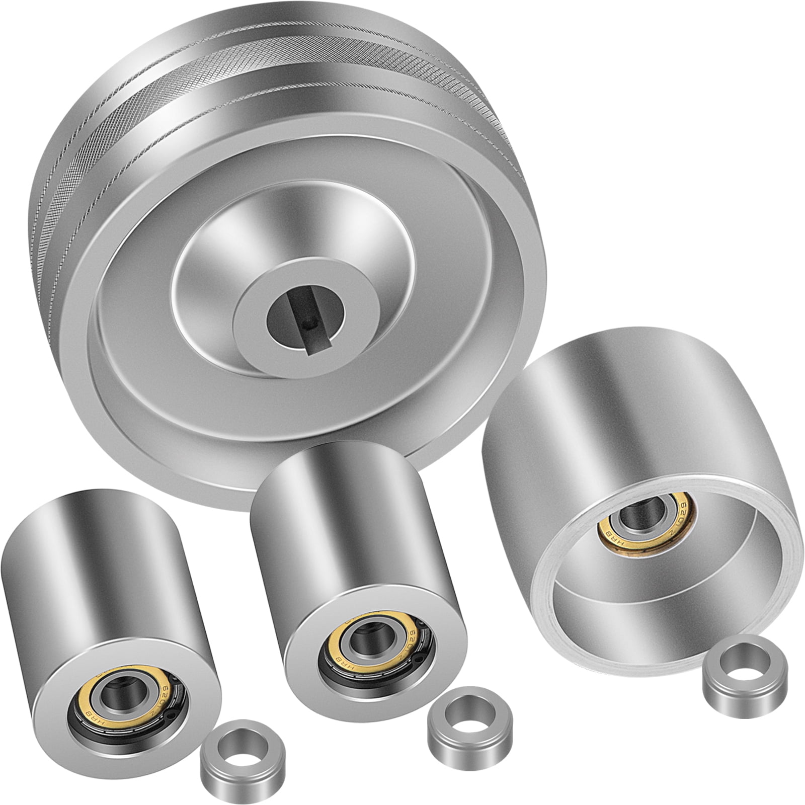 VEVOR Belt Grinder 2"x72" Wheel Set, Complete Belt Knife Grinder Wheel