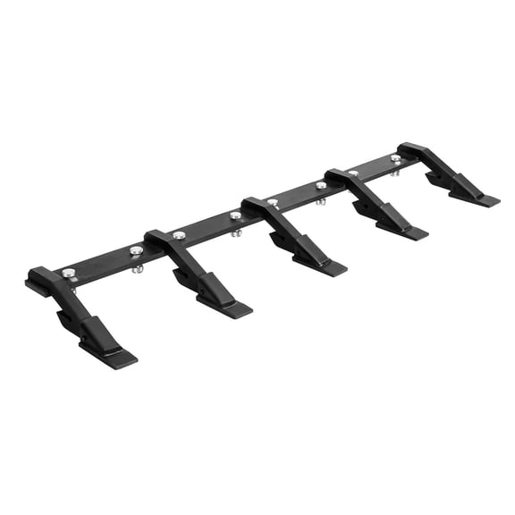 VEVOR Bucket Tooth Bar, 46 in Heavy Duty 5 Teeth Tractor Bucket Bar for Loader Tractor Loader Skidsteer, 4560 lbs Load Capacity,  Bolt On Teeth Bars for Buckets Protection Efficient & Soil Excavation