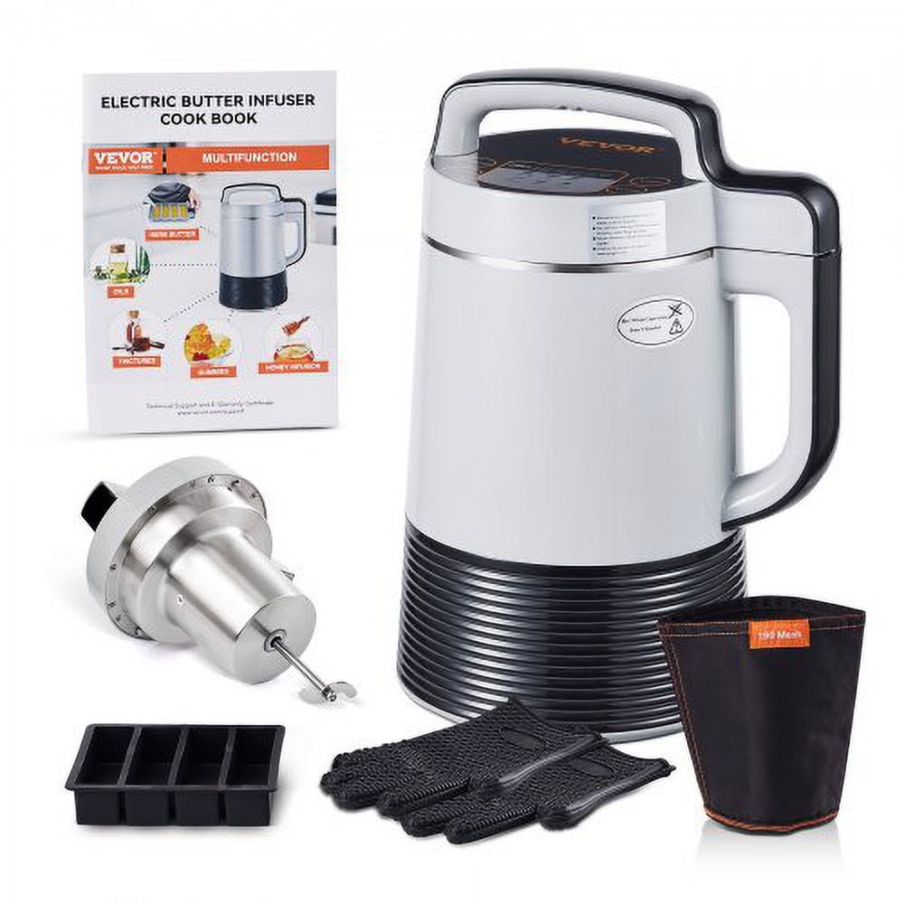 Portable Herbal Butter Maker Machine with LED Screen VIVOHOME