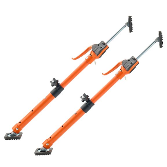 Cabinet Jack Support Pole, 2-Pack, 18.9-29.5 Inch Steel Telescopic Quick Support Rod, Adjustable 3rd Hand System up to 220 lbs Capacity for Installing Cabinets, Lifting Drywall, Cargo Bars