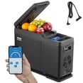 thumbnail image 1 of VEVOR Car Refrigerator, 12 Volt Car Armrest Refrigerator Fridge, 8 L Single Zone Portable Freezer, -4℉-68℉ Adjustable Range, 12/24V DC and 100-240V AC Compressor, 1 of 9