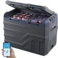 thumbnail image 1 of VEVOR Car Refrigerator, 12 Volt Car Refrigerator Fridge, 32 L Dual Zone Portable Freezer, -4℉-68℉ Adjustable Range, 12/24V DC and 100-240V AC Compressor Cooler, 1 of 9