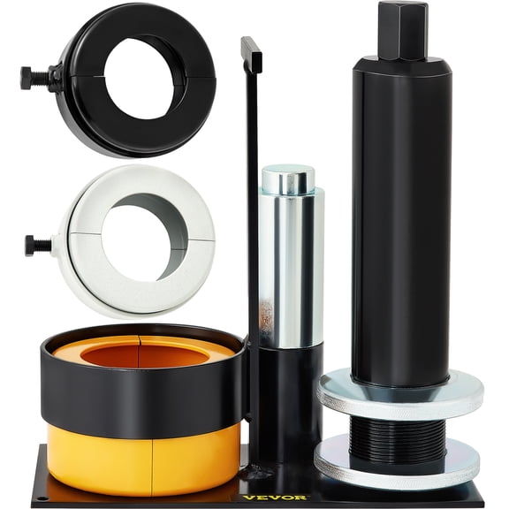 VEVOR Carrier & Pinion Bearing Puller, Compatible with Dana 30,40,50,60,70, 80, Ford 10.25" Bearings, Pinion Puller Tool with 3 Clamshells, 45# Steel Clamshell Bearing Puller