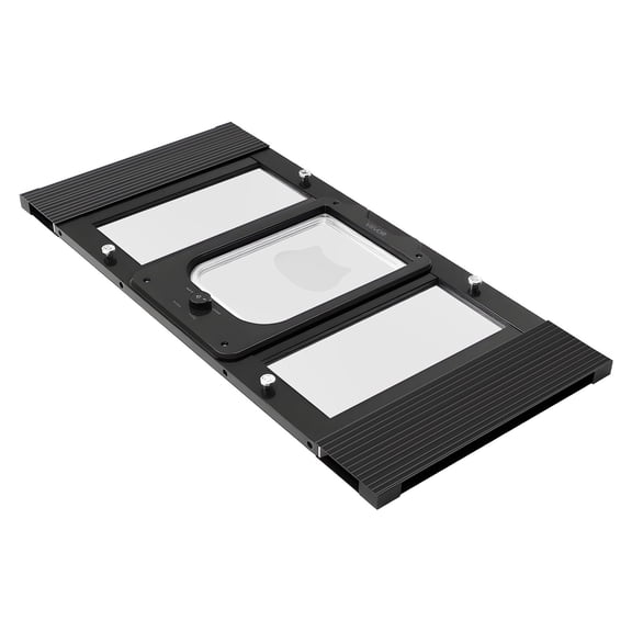 VEVOR Cat Door for Window, Adjustable to Fit Window Width 27"-32", 4 Secure Lock Modes, Aluminum Frame and High-Transparency Glass, Magnetic Closure, Weatherproof Quick-Fit Pet Door for Cats, Black