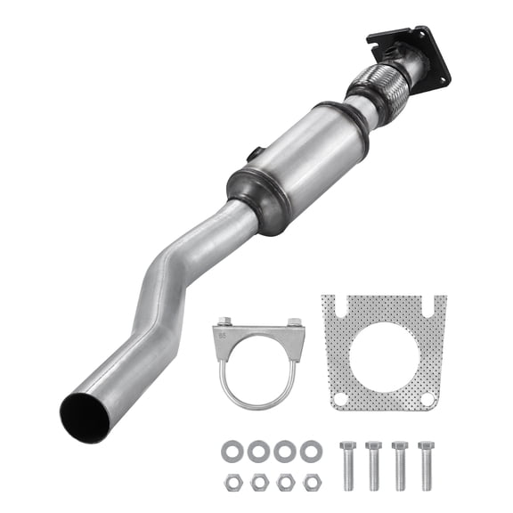 VEVOR Catalytic Converter, Compatible with Chrysler 200 Sebring/Dodge Avenger Caliber Journey /Jeep Compass Patriot, 2.4L L4, Front, Replacement OE 54735, Stainless Steel