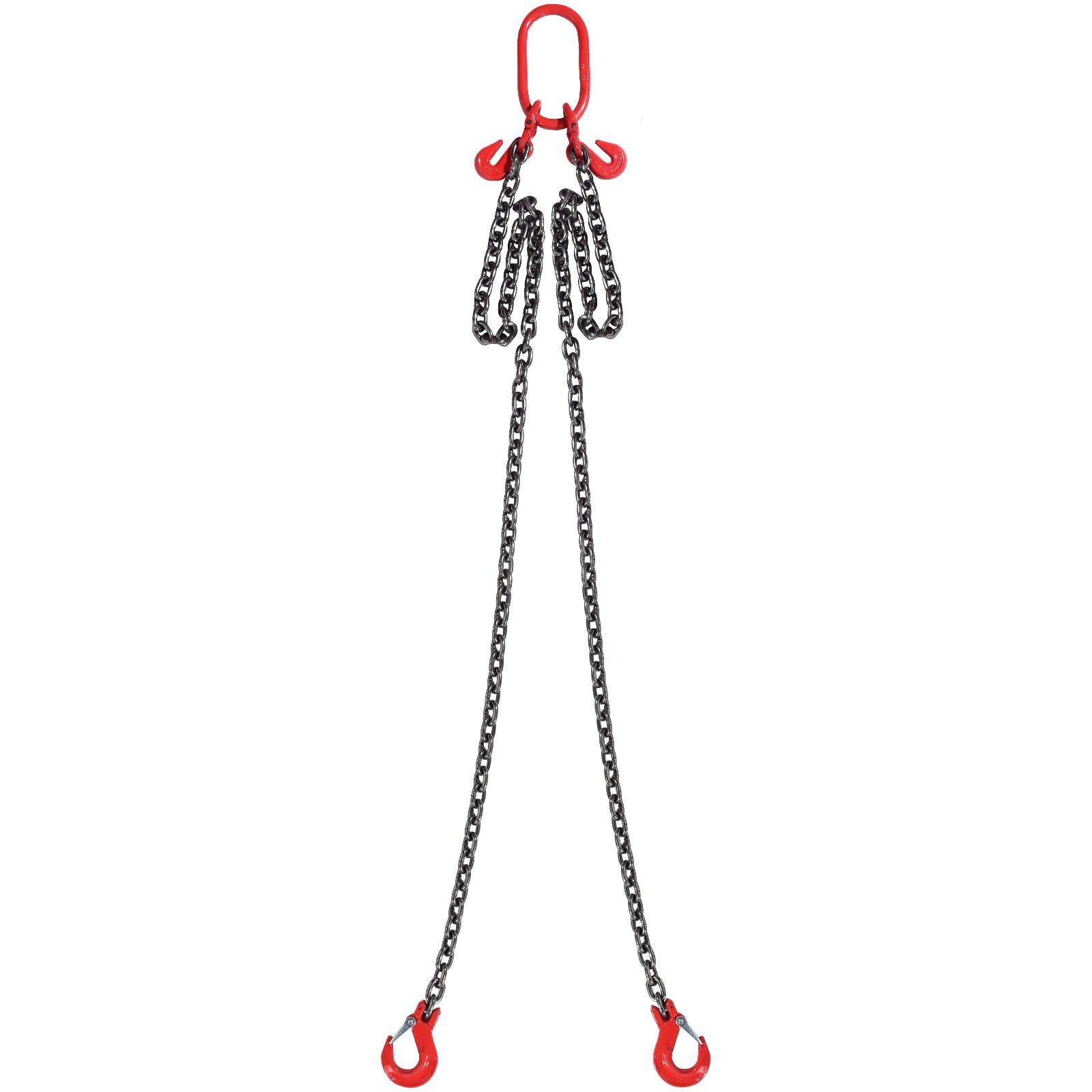 VEVOR Chain Sling, 5/16 inch x 6 ft Lifting Chains with Hooks, G80 ...