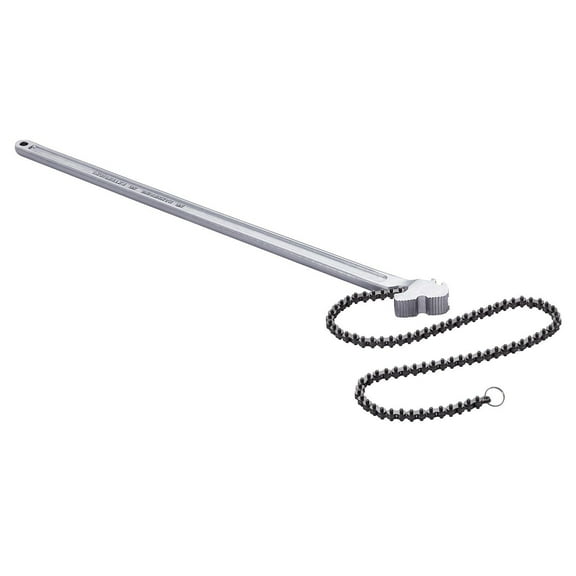 VEVOR Chain Wrench, 48 inch Chain Pipe Wrench, 13.4 inch Diameter Capacity, CRV Reversible Pipe Fitting Tool Wrench with High Strength Jaw and Ergonomic Handle, for Pipe Installation and Car Repair