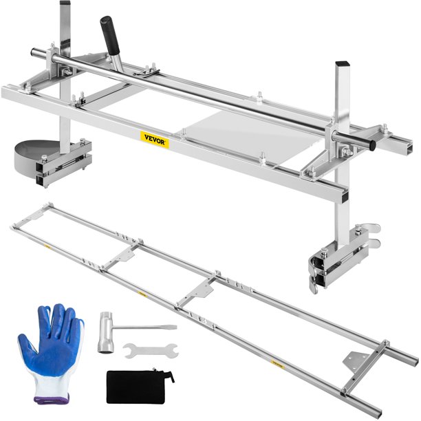 VEVOR Chainsaw Mill 36" Inch Planking Milling Bar 14" to 36" w/Rail