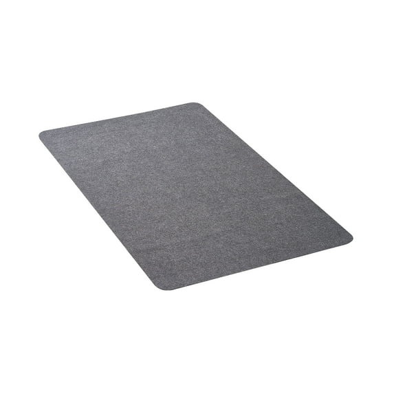 VEVOR Chair Mat, 55 x 35-inch Office Chair Mat for Hard Floors, Floor Protector for Rolling Chairs,Polyester Surface,Non-Slip & Easy to Clean,Smooth Glide Under Desk Rug for Home Office (Dark Grey)