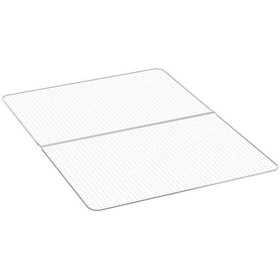 VEVOR Chair Mat, 60 x 46-inch Office Chair Mat for Low Pile Carpeted Floors,Clear Floor Protector Rug with Studded,Non-Slip & Easy to Clean,Smooth Glide Under Desk Rug for Home Office (Rectangular)