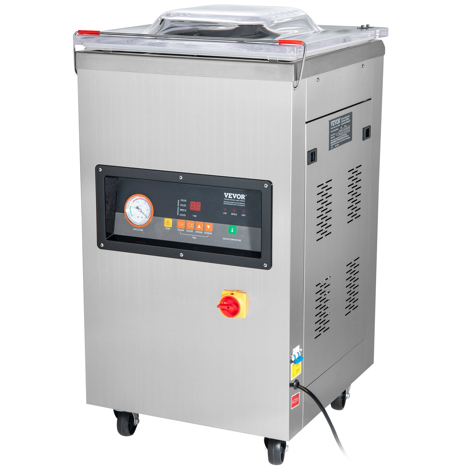 VEVOR Chamber Sealer (600W) - Wet & Dry Food, Compact, 15.7" Seal Length