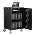 thumbnail image 1 of VEVOR Charging Cart, 32 Device Mobile Charging Station, Up to 15.6 in Screen Size, Office and Classroom Mobile Charging Cart, for Chromebook, Tablet and Laptop, 1 of 9
