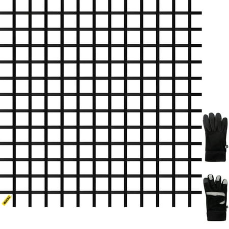 VEVOR Climbing Cargo Net Climbing Net 10' x 8' Playground Rope Ladder Swingset
