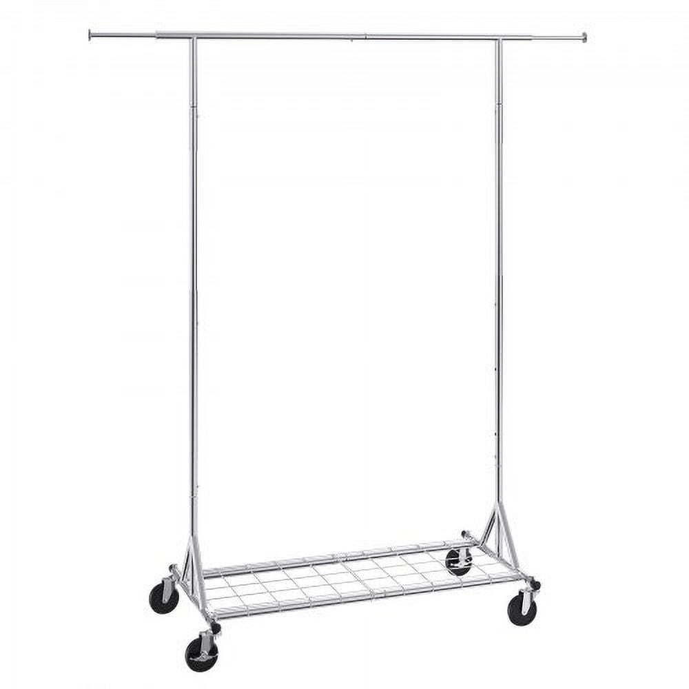 VEVOR Clothes Rack with Wheels, Heavy Duty Clothing Garment Rack