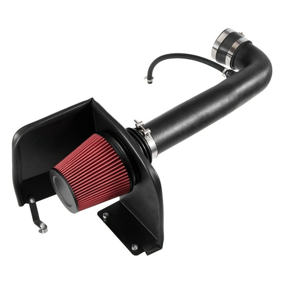 VEVOR Cold Air Intake, 3.5 Inch Cold Air Intake System + Heat Shield Compatible with 2009-2013 Chevy Silverado/GMC Sierra 1500 4.8L/5.3L/6.2L,High Flow Filter Kit Improve Horsepower/Throttle Response