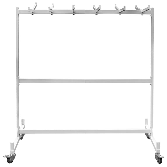 VEVOR Combo Cart for Folding Chairs and Tables - 750lbs Capacity, Steel Frame, Swivel Wheels, Stores 42 Chairs & 12 Tables
