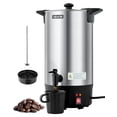 thumbnail image 1 of VEVOR Commercial Coffee Urn, 60 Cup 9 L Hot Beverage Dispenser with Dripless Faucet, Quick-Brewing Stainless Steel Large Commercial Coffee Maker, for Catering, Business, Party, Church & Restaurant, 1 of 9