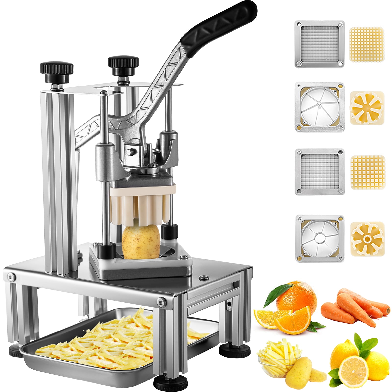 Commercial French Fry Cutter, Automatic Stainless Potato Fry