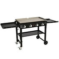 thumbnail image 1 of VEVOR Outdoor Griddle, 4-Burner 36" Heavy Duty Manual Flat Top Griddle, Outdoor Cooking Station with Side Shelves, Steel Natural Gas Griddle, 1 of 9