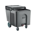 thumbnail image 1 of VEVOR Commercial Ice Bin, 125 lbs Portable Ice Caddy, 31.5 x 22.8 x 29 inch Insulated Ice Carrier with 4 Wheels and Flip Lid, Large Ice Bin for Catering, Kitchens, Bistros, Restaurants, and Bars, 1 of 9