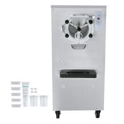 VEVOR Commercial Ice Cream Machine, 20-25L/H Single Flavor Hard Serve Maker, 2400W 8L Stainless Steel Cylinder Auto Clean Adjustable Hardness