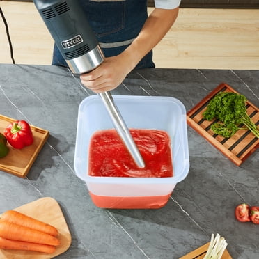VEVOR Commercial Immersion Blender 500W Power, Hand Held Mixer with 19.7 inch 304 Stainless Steel Removable Shaft, Electric Stick Blender Variable Speed 4000-16000RPM