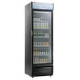 thumbnail image 1 of VEVOR Commercial Merchandiser Refrigerator,14.8 Cu.Ft / 420L Beverage Refrigerator Cooler Merchandiser,Glass Door Display Refrigerator Upright Fridge with 5 Adjustable Shelves,Customizable Lightbox, 1 of 8