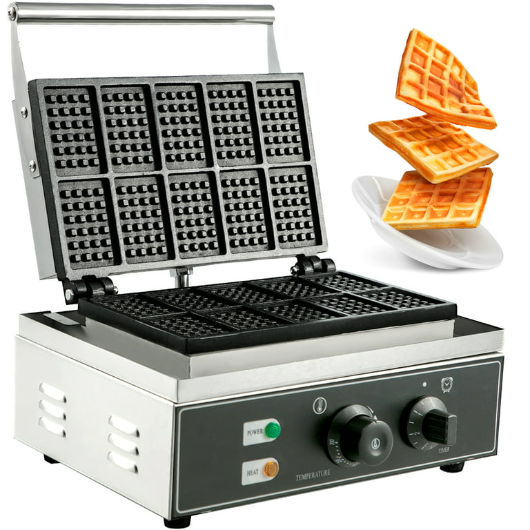 Waffle Bites Maker, Aluminum EU Plug 220-240V Waffle Maker Machine Anti  Slip Small Size Automatic Heating For Kitchen 