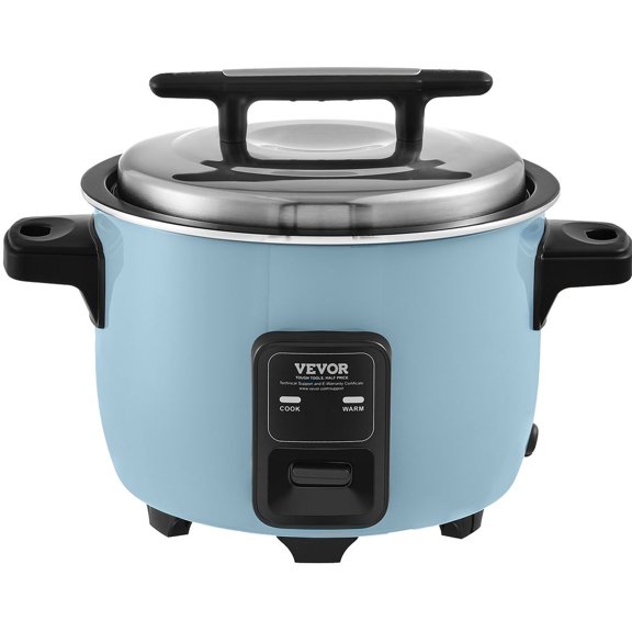 Commercial Rice Cooker 40-Cup Non-Stick Pot 8L 24H Keep Warm Restaurant