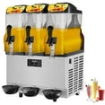 thumbnail image 1 of VEVOR Commercial Slushy Machine, 36L/9.6Gal Stainless Steel Margarita Smoothie Frozen Drink Maker, 150 Cup Triple Bowl Slushie Maker, 860W Slushie Machine, 1 of 9