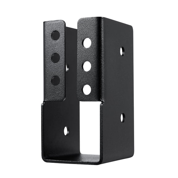 VEVOR Concealed Joist Hanger, 2x4 Inch Outdoor Concealed-Flange Joist Bracket with Screws, Steel Light Joist Hangers for 1.93 x 3.62 Inch / 49 x 92 mm